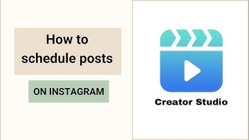 How to schedule posts on Instagram: Creator Studio (official tool of Meta )
