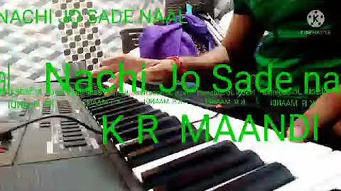 Nachi jo Sade Naal Casio ctx9000in k maandi 🙏🎹🎺🔔 Like subscribe kare