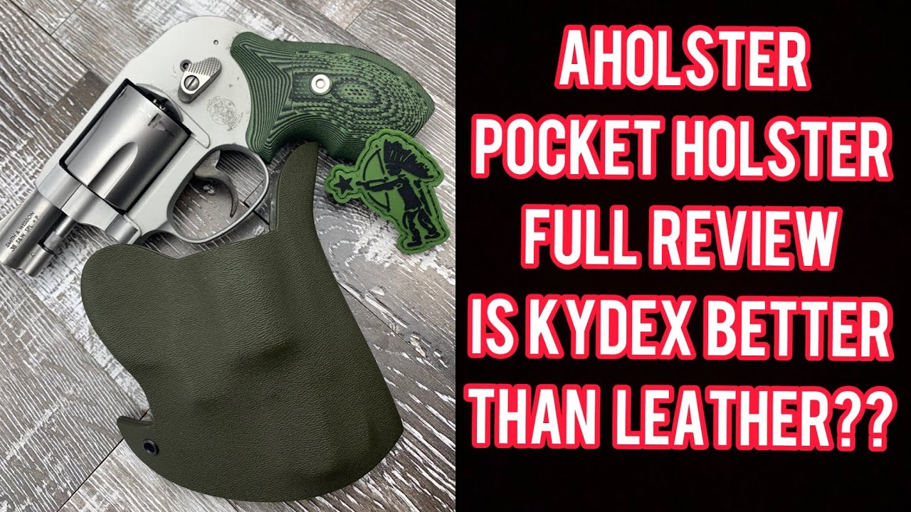 Aholster pocket holster review (feat. S&W 638) is Kydex better than