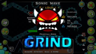 DAY i forgot 🔴 BEATING SONIC WAVE 🔴 44%, 29-71%, 65-100% 🔴 Geometry Dash