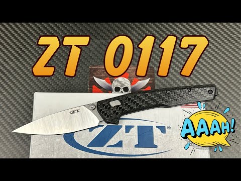 Zero Tolerance 0117 DuraLock ! Super lightweight yet full sized