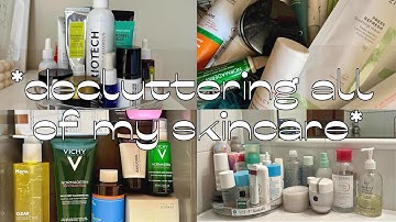 Declutter My Skincare Collection With Me! | Making It Up