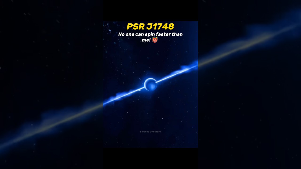 Fastest vs Slowest Pulsars 🤯💀 #space #shorts #science #earth #astronomy