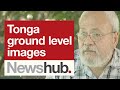 New images from Tonga show effects of tsunami and volcanic ash as relief prepares to land | Newshub