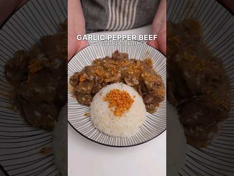 Garlic Pepper Beef