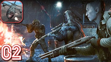 Zombie Gunship Survival - Gameplay Walkthrough Part #2 (Android, iOS) Shoot zombies from an AC-130!