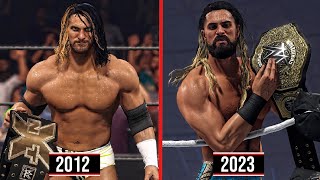 All Of Seth Rollins Chdanionship Wins wwe 2k