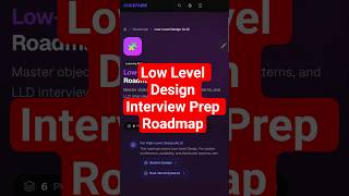 Low Level Design Interview Prep Roadmap #lowleveldesign #systemdesign #shorts #lld #hld