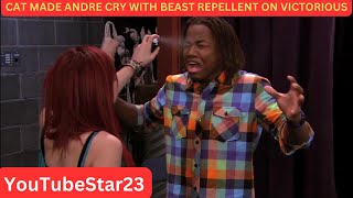 Cat made Andre CRY with beast repellent on Victorious