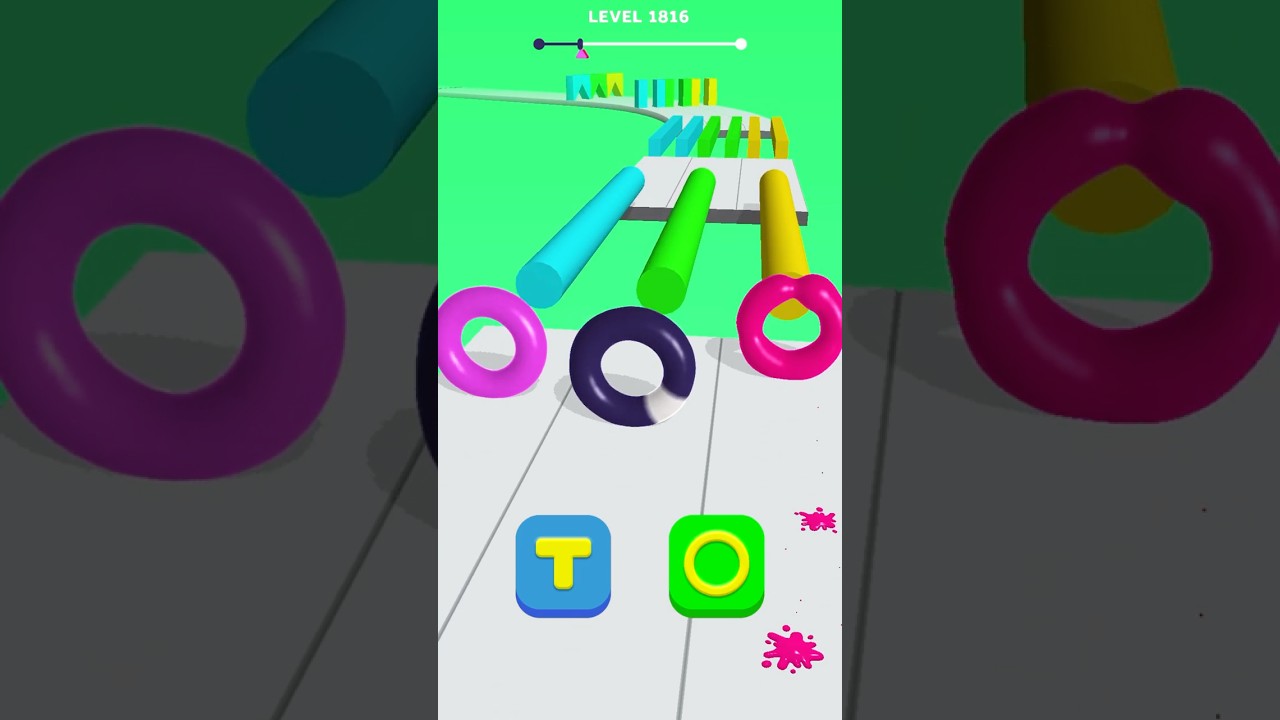 Blob Shifter 3D Level - 1816 #games #shorts #gameplay #gaming