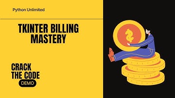 Tkinter Billing Software Demo | Python GUI Project