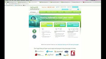Network Solutions Web Hosting Review - TBWHS