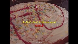 ABCDE, F*da-se - GAYLE /tradução/