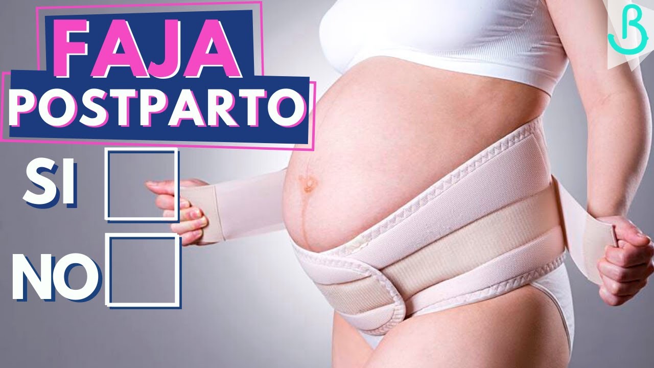 Parto y postparto, ¿Qué tipos de fajas de postparto hay y cuál me  conviene?