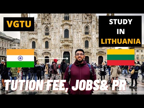 STUDY IN LITHUANIA IN 2023|| TUITION FEES, PART TIME JOBS, RENT& PR|| INDIAN IN LITHUANIA 🇱🇹