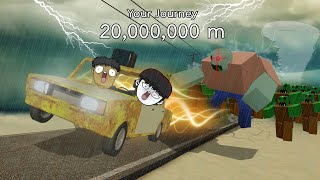 Roblox : A Dusty Trip 🚗 เเน่จริงก็ตามให้ทันสิโว้ยไอพวกโง่!!