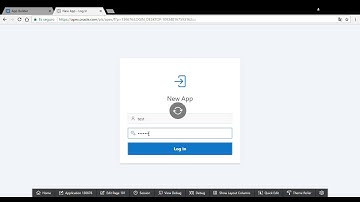 Oracle Apex 5.1Tutorial - Hello World