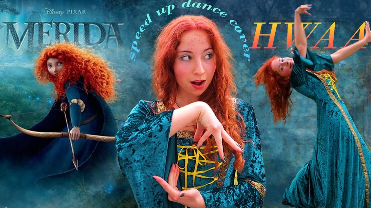 (G)I-DLE "HWAA" Speed Up dance challenge as MERIDA | itzLiz