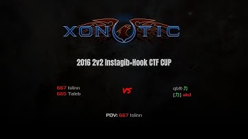 2016 2v2 Instagib CTF CUP: Islinn & Taleb vs qbit & akd on gib_warehouse