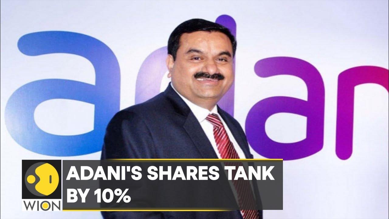 Shares of all the 10 Adani group stocks trading lower | Latest English News | WION