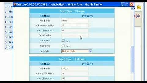 WebHosting Break Presents: Creating Form Pages in RVSitebuilder