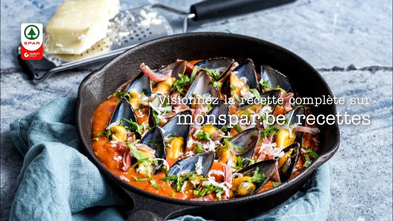 Moules à l’espagnole YouTube
