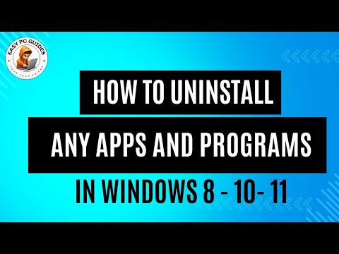 How to Uninstall Programs on Windows 8, 10, and 11 | Step-by-Step Guide ...