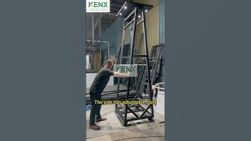 Transform Your Showroom | Premium Double-Sided Display Racks for Tile & Stone #displaysolutions