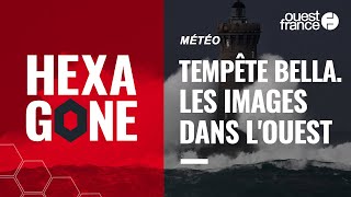 Les images de la tempête Bella dans l'ouest