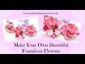 😍(Requested) How I Make My Foamiran Flowers 😲🤩🌼