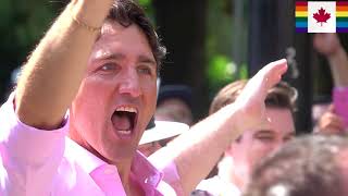 PM Justin Trudeau 2018 Vancouver Pride Parade (Aug 05) LBGTQ Gay Lesbian Queer