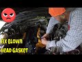 HOW TO FIX A BLOWN HEAD GASKET ON A LAND ROVER