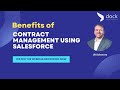Benefits of Contract Management Using Salesforce Webinar with Dock 365