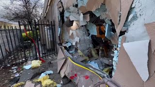 Another Oakland Chevron gas station targeted in smash-and-grab theft, making it 5th this week