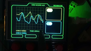 DIY Oscilloscope Part 1: Basic GUI Test #LVGL #PIC32MX #GUI #DIY