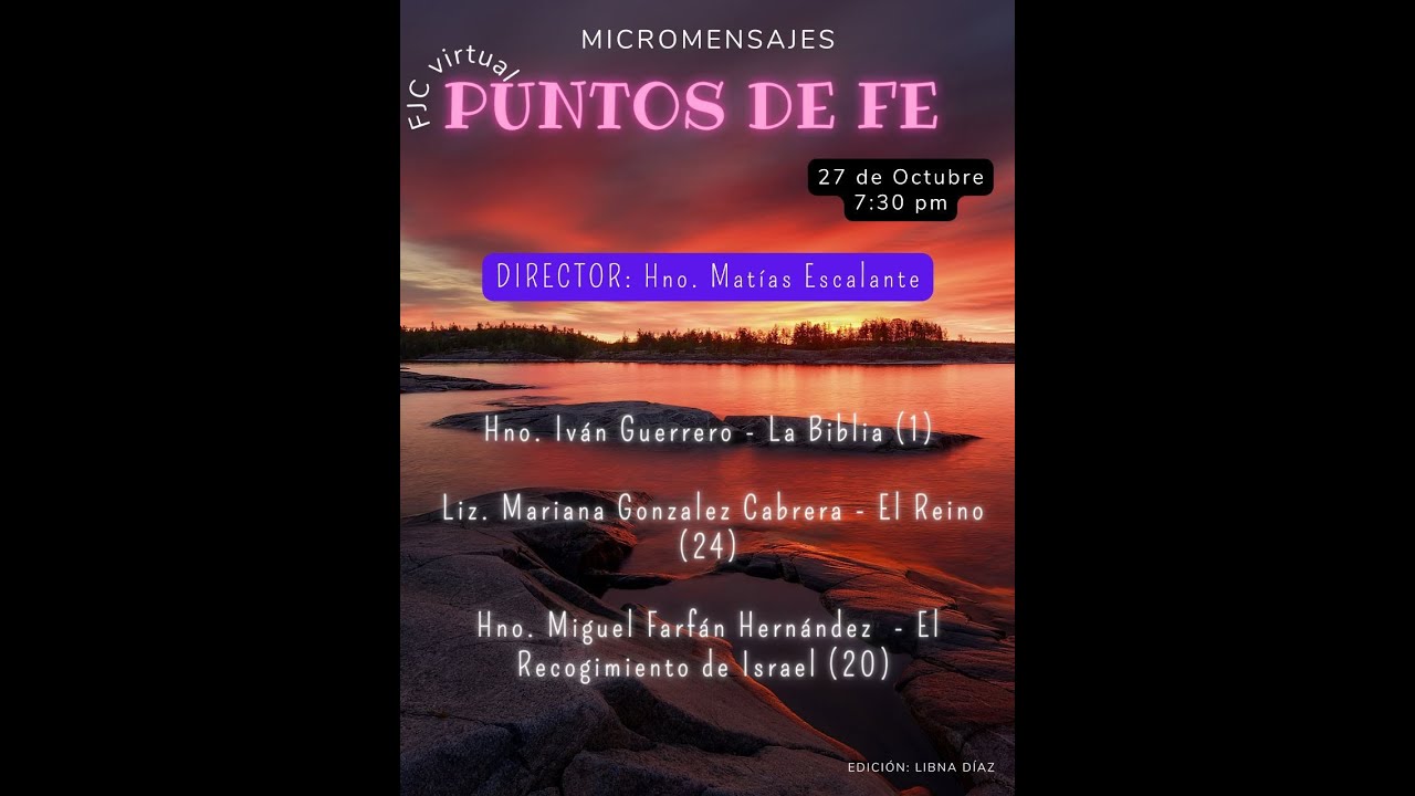 Puntos de fe #4-FJC Virtual - YouTube