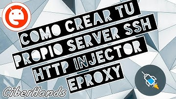 🏁 Como hacer tu propio servidor para HTTP Injector, eProxy 🏁 Sin programas ni apps Internet gratis