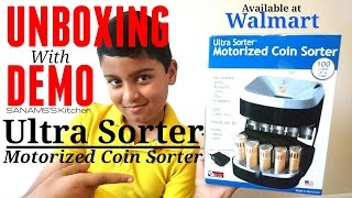 ultra sorter coin machine | Quick Demo