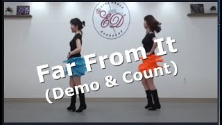 Far From It Line Dance (Demo & Count) /  High Improver Level / EverydayLineDance (에브리데이라인댄스)