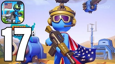 Fight For America - Gameplay Walkthrough Part 17 War Army Commander (Android,iOS)