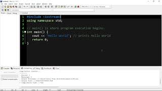 Explaining basic Syntax in C++ (Tagalog)