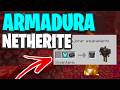 ✅COMO HACER ARMADURA💎 DE NETHERITE⚫ EN MINECRAFT 1.21👈