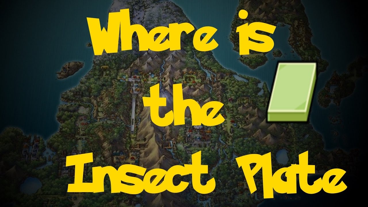 Where Is The Insect Plate (Pokemon Diamond/Pearl/Platinum) YouTube