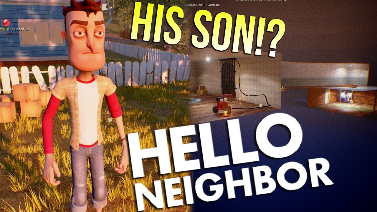 hello neighbor characters