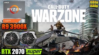 Call of Duty: Warzone : Ryzen 9 3900X + RTX 2070 Super | 1080p & 1440p | Low & High Settings