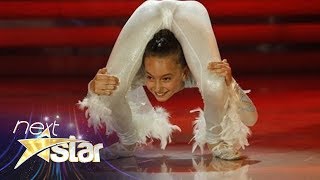 Andreea Tucaliuc, o minune Nu ai mai vzut niciodat un asemenea numr de contorsionism