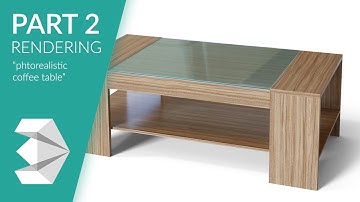 3D Studio Max Tutorial - Photorealistic Coffee Table (Part 2 - Rendering in Corona)