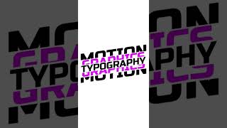 Text Splitting Typography in Adobe After Effects 2026