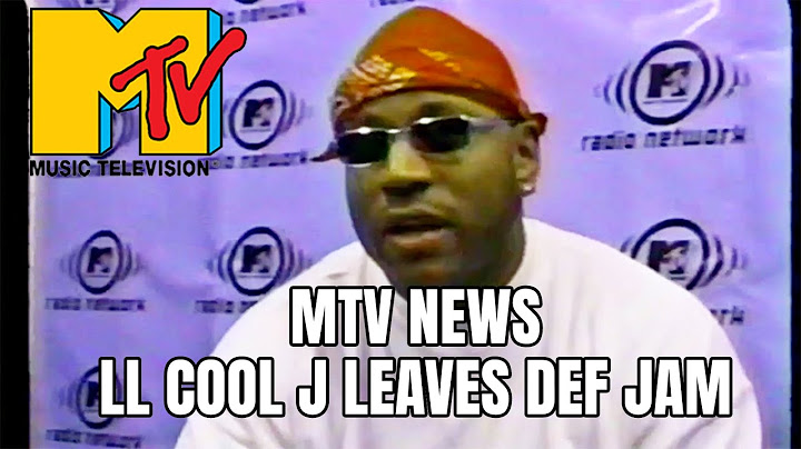 LL Cool J leaves Def Jam