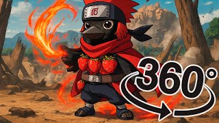 SODA POP x BRAINROT NARUTO  | Kpop Demon Hunters Cover VR 360°